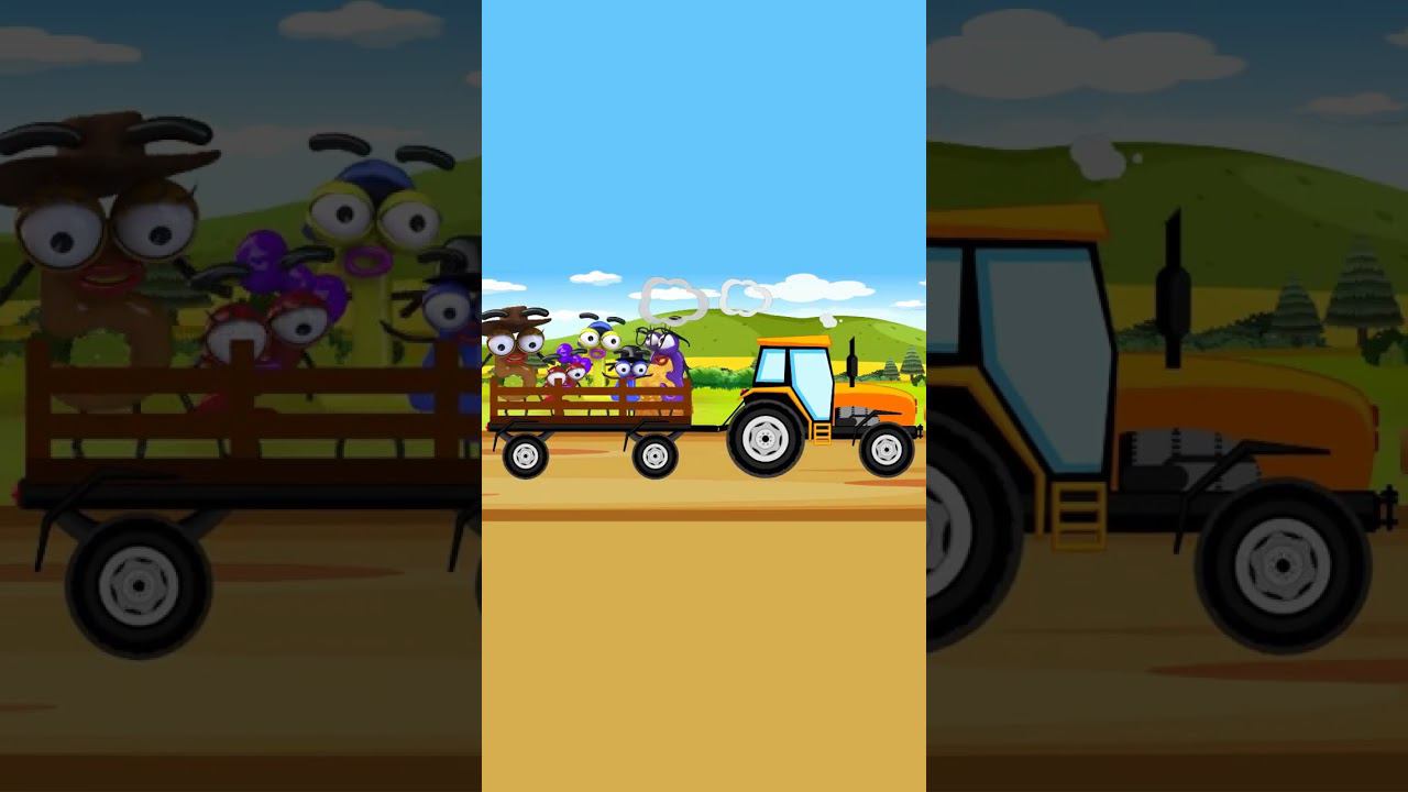 Веселые цифры - Первое знакомство - Математика для малышей #учисьиграй #крошкаантошкаtv смотреть онлайн