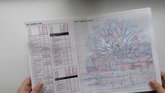 ДИМомай / Зимние гуси / Вышивка крестиком смотреть онлайн