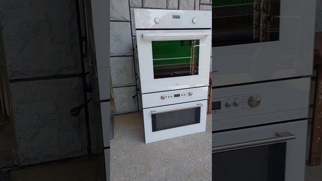бу комплект встраиваемая духовка и микроволновка вирпул белая whirlpool смотреть онлайн