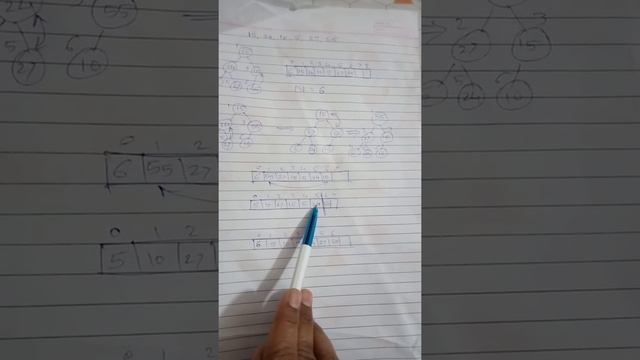 Heap sort in Java смотреть онлайн