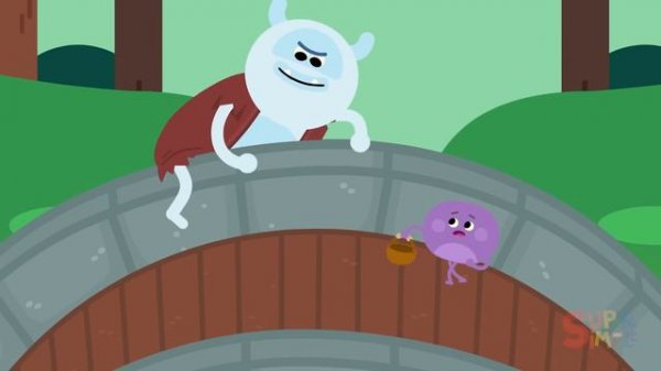 The Three Bumble Nums Gruff | Cartoon For Kids