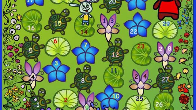 Учимся считать счет от 1 до 30 ( Learning to count by from 1 to 30) смотреть онлайн