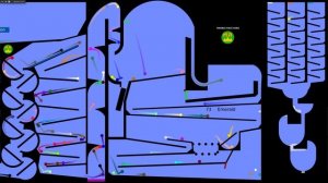 100 Colors Elimination Marble Race in Algodoo #7 \ Marble Race King