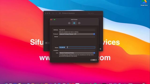 2021 - How to Add an AirPrint / Network Printer - SifuTechs.com смотреть онлайн