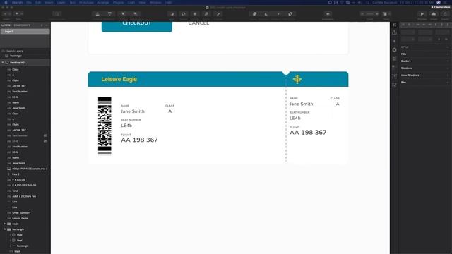 Daily UI 002 - Checkout | Using Sketch App смотреть онлайн