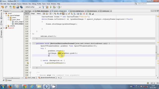 Java prog#149. Capture Image from webcam using JavaCV and Java смотреть онлайн