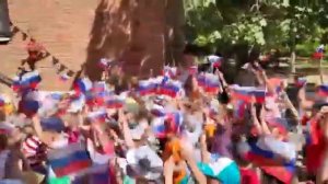 Флешмоб Мы дети твои Россия