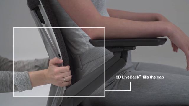 Steelcase Gesture - 3D LiveBack Support Demonstration смотреть онлайн