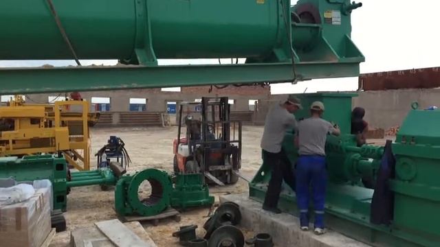 Монтаж оборудования на Романовский Кирпичный Завод 3 смотреть онлайн