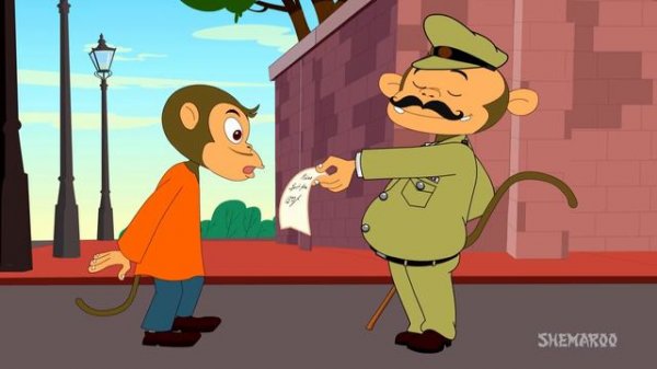 बंदर मामा पहन पजामा Bandar Mama Pahan Pajama | Hindi Nursery Rhyme For Children