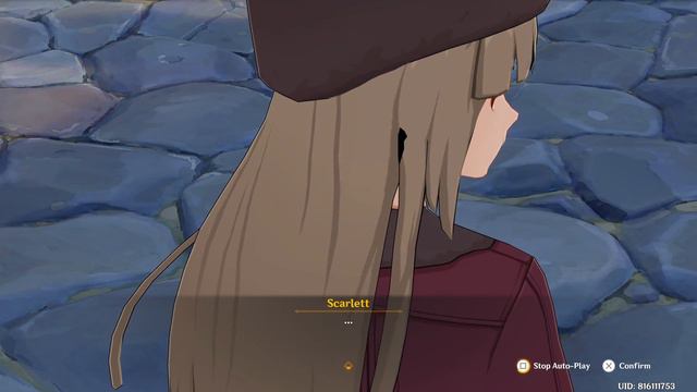 SCARLETT STALKED BY ROSARIA Genshin Impact CUTSCENE смотреть онлайн