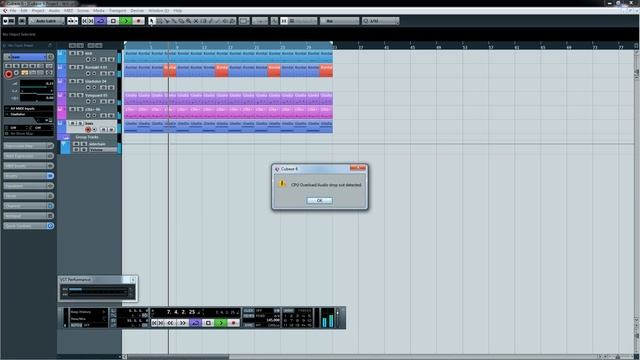 Cubase 6 Asio Overload + Audio drop out смотреть онлайн
