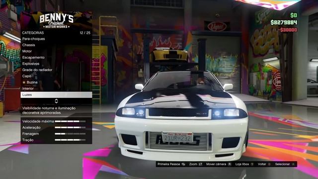 NISSAN SKYLINE R32 DO LEON VELOZES E FURIOSOS - GTA V ONLINE смотреть онлайн