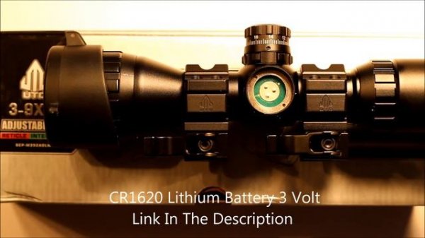 Leapers-UTG 3-9x32 Compact CQB Bug Buster AO RGB Scope Battery Replacement