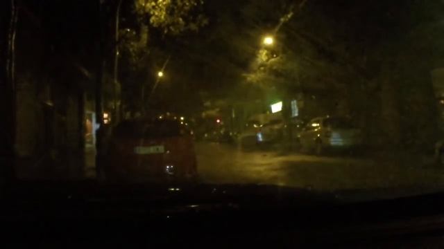 Rain sounds for sleeping. Rain in a car with lightning and thunder storm - Sleep Music смотреть онлайн