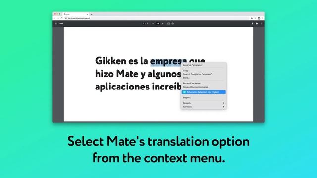 How to Translate Text in PDF Files with Mate's Chrome Extension смотреть онлайн