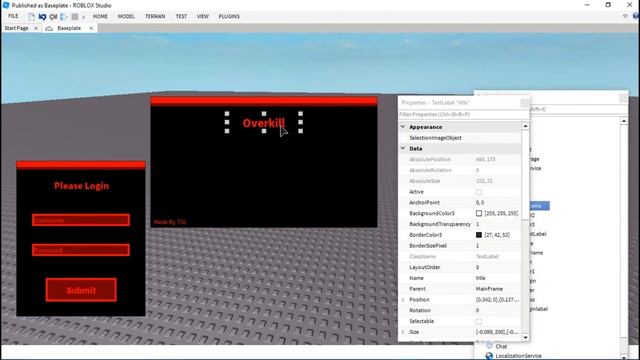 Speed Coding A Roblox Exploit GUI (Part 1) "Overkill" смотреть онлайн