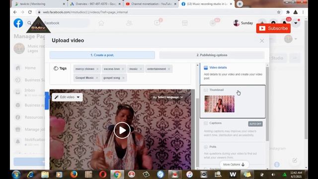 how to upload complete video on facebook page with PC- facebook creator studio смотреть онлайн