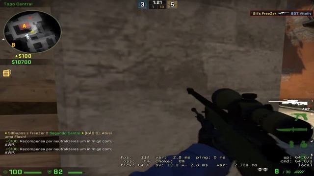 CS:GO - Offline Record Test GTX 1050 + 7300 HQ смотреть онлайн