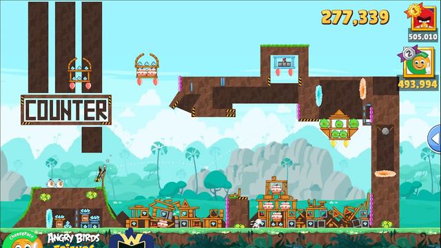 Angry Birds Friends Tournament 1185 Level 4 NO Power UP Walkthrough смотреть онлайн