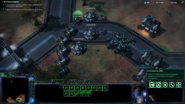 Учебный лагерь, Позиция силы, Вызов (Прохождение StarCraft Mass Recall #01: Loomings) смотреть онлайн