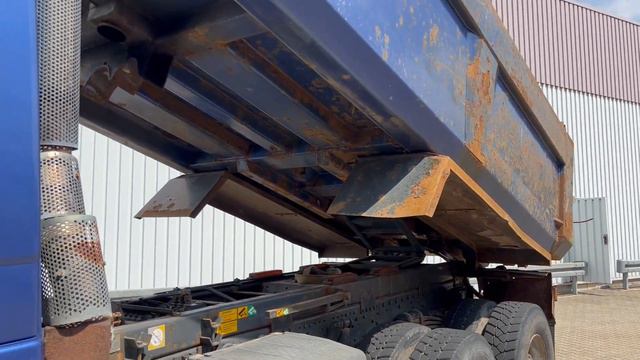 DAIMLER-BENZ Actros 3351 K 6x4, V8-Motor, Stahlmulde ca. 11m³, hydr. Heckklappenöffnung смотреть онлайн