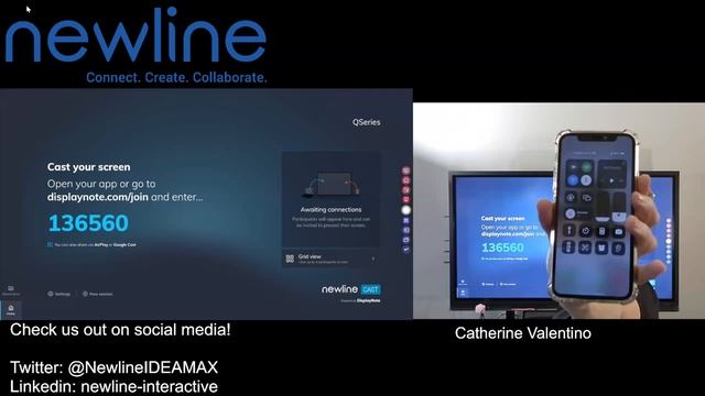 Newline Cast: Using Apple AirPlay with an iOS Device смотреть онлайн