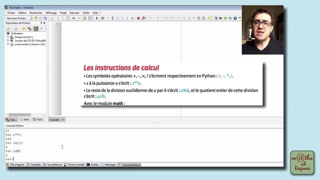 Apprendre les bases de la programmation - Tutoriel Python #1/7 смотреть онлайн