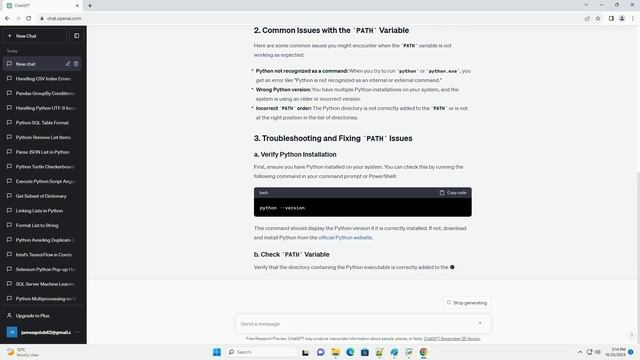 Python system variable path not working on Windows 10 смотреть онлайн