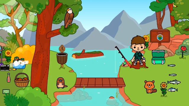 Тока Бока 💞 БАРБИ / ШОК 😱 Что произошло с Барби в лесу?! Toca Boca Life World смотреть онлайн