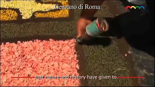 Infiorata di Genzano di Roma 2013 смотреть онлайн