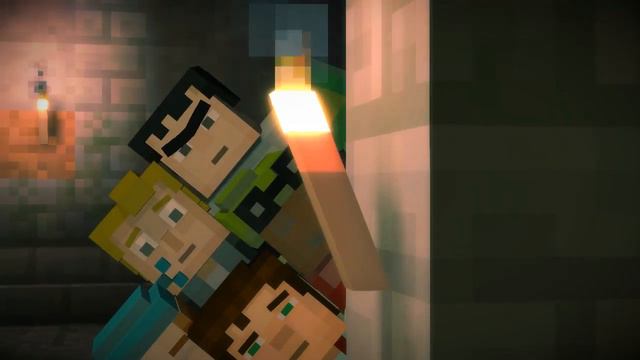 Начало иссушающей бури Minecraft: Story Mode Episode: 1 смотреть онлайн