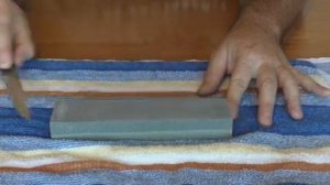 Для новичков. Как точить ножи на камне