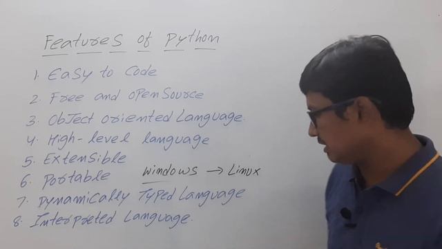 L 4 : FEATURES OF PYTHON | PYTHON FULL COURSE FOR BEGINNERS | PYTHON TUTORIALS смотреть онлайн