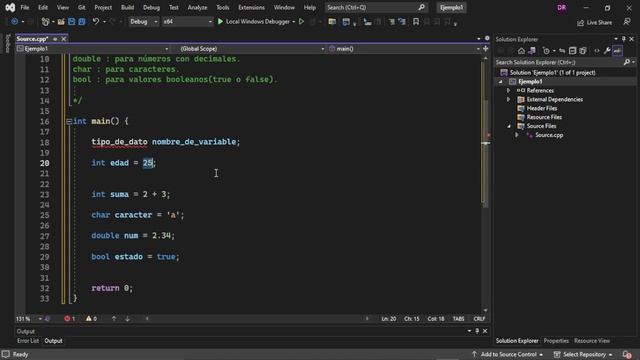 Tipos de datos y variable Visual Studio 2022/2019 | Curso C++ | TodoMAD смотреть онлайн