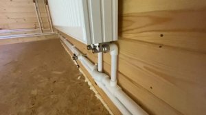 Как подключить стальной панельный радиатор с нижним подключением к полипропиленовым трубам с Наружи