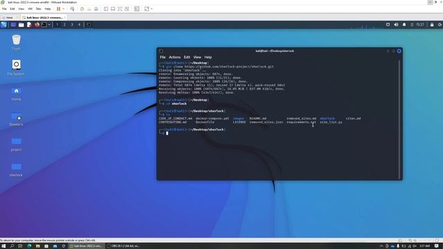 How to install and use Sherlock on Kali Linux | কালি লিনাক্সে কীভাবে শার্লক ইনস্টল এবং ব্যবহার করবে смотреть онлайн