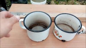 Быстрый ремонт железной посуды - заделываю дырку в железной кружке