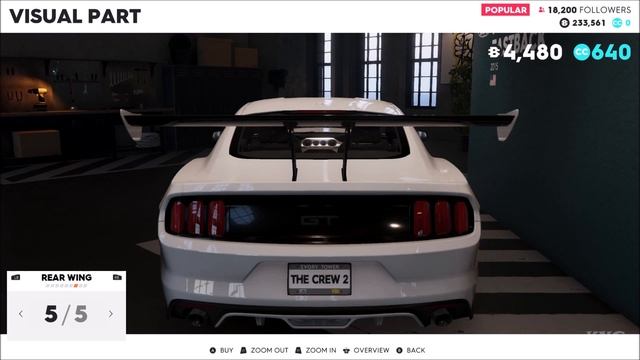 The Crew 2 - Ford Mustang GT Fastback 2015 - Customize | Tuning Car (PC HD) [1080p60FPS] смотреть онлайн