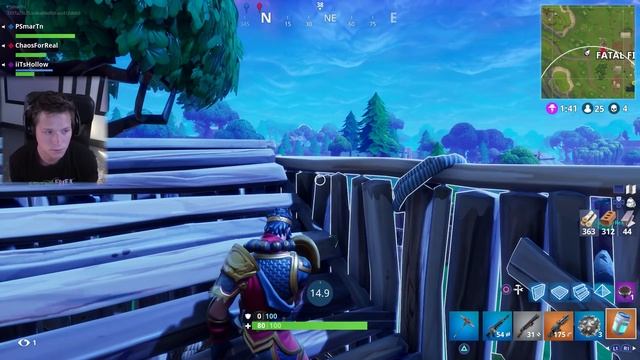 IRON MAN SKYDIVING TRAIL in Fortnite: Battle Royale (Skydive FX Gameplay) смотреть онлайн