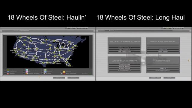 Биба и Боба ► 18 Wheels of Steel: Haulin’ VS 18 Wheels of Steel:American Long Haul смотреть онлайн