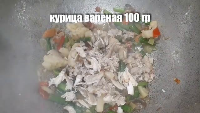 овощной суп, с куриным бульоном. смотреть онлайн