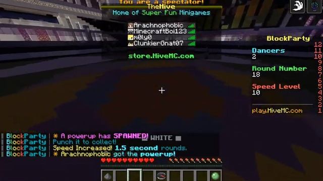 Minecraft Java Edition The Hive Server, Block Party смотреть онлайн