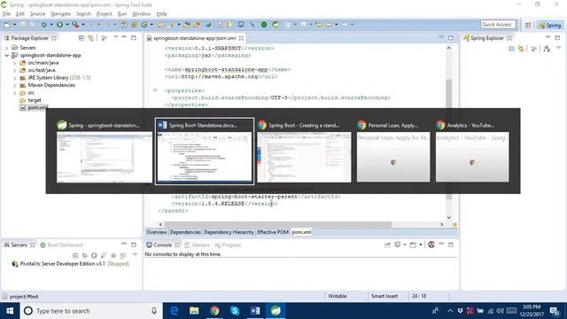 Spring Boot Standalone Application Example смотреть онлайн