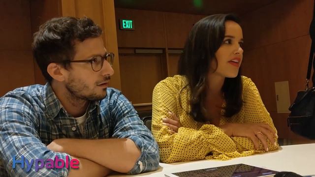 SDCC 2019: Brooklyn Nine-Nine's Andy Samberg & Melissa Fumero on Holt's demotion at the 99 смотреть онлайн