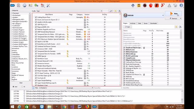 Skyrim SE: SSEEdit Mod Organizer 2 Installation Tutorial смотреть онлайн