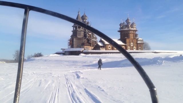 Катер на воздушной подушке, в Кижи и обратно
