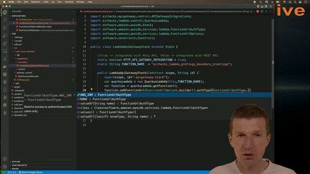 AWS Lambda Function URL with Java CDK v2 смотреть онлайн