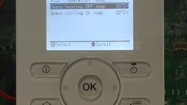 Daikin Altherma Heat Pump Hydrobox C Series Controller Tour Of The Installer Menu смотреть онлайн