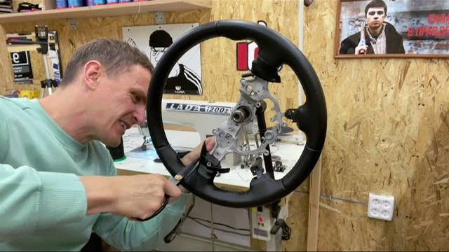 Перетяжка руля Toyota Camry 50